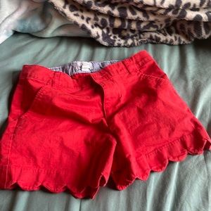 Red crown and ivy shorts